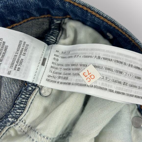 Abercrombie & Fitch The High Rise Skinny Size 27/4 Regular - Picture 5 of 8